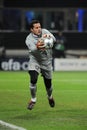 Julio Cesar in action during the match Royalty Free Stock Photo